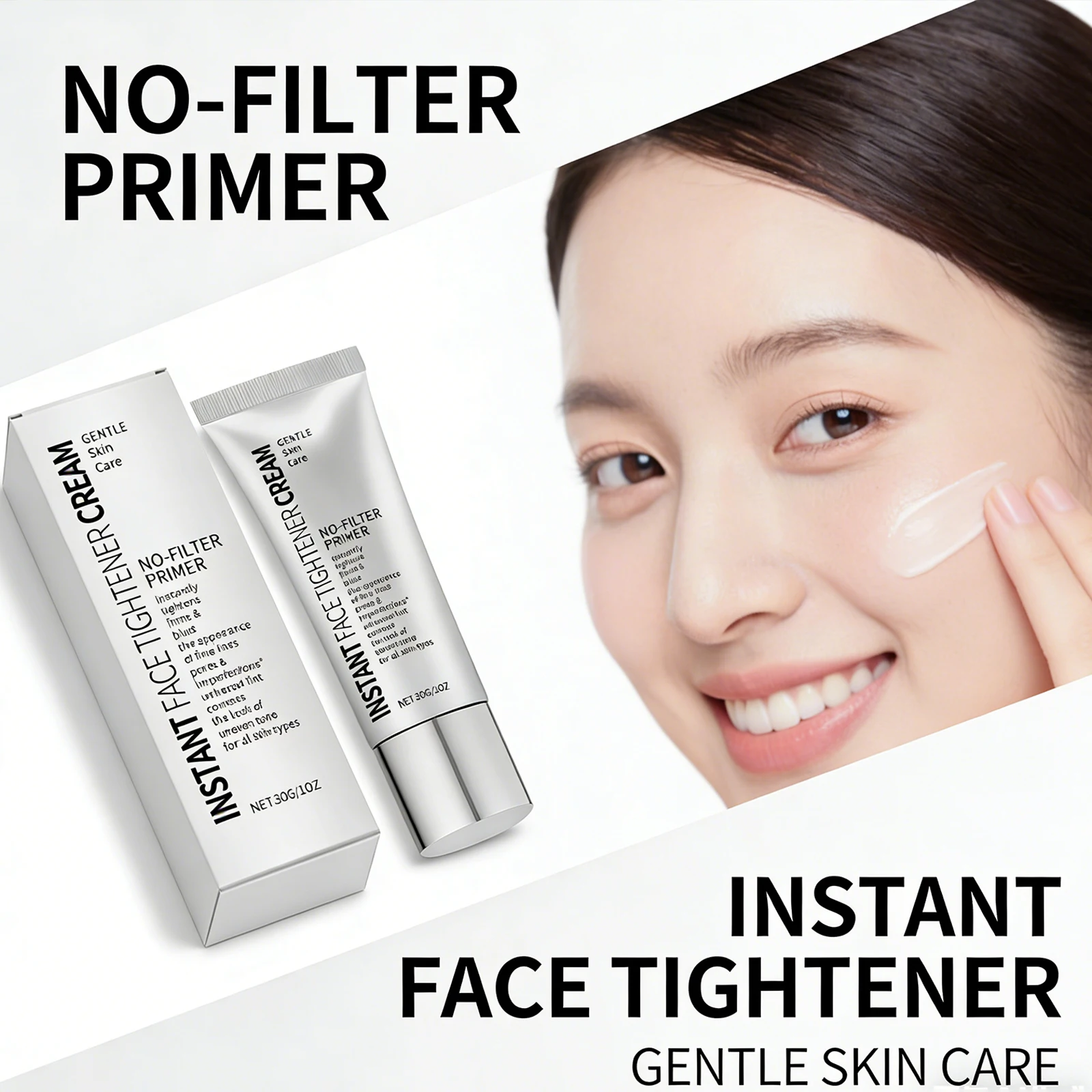 Face Primer Moisturizing Hydrating Skin Barrier Care Reduce Fine Lines Gentle Nourishing Clear Primer Makeup Even Skin Tone