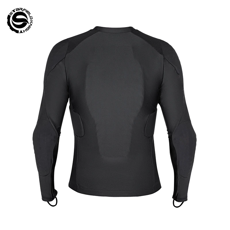 Star Field Knight Motorcycle Jacket Slim Fit Soft Armor Men's Riding Clothes Summer Breathable Moisture-wicking Sweat-absorbing