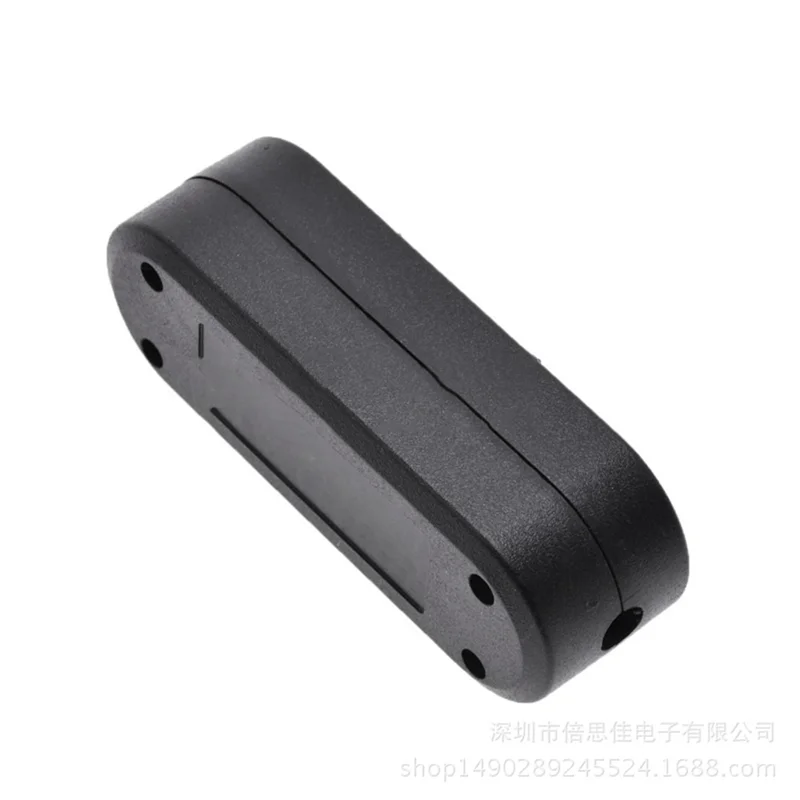 Embedded Wire Switch Black Duplex Switch Straight-Through Rocker Switch Suitable for Dual-Control Desk LampJAS