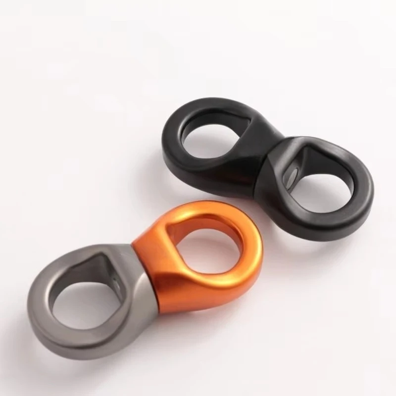 Aerial Yoga Hanging Bed Universal Ring 35KN Aviation Aluminum Outdoor Climbing 360 ° Rotating Buckle Indoor Rope Accessories