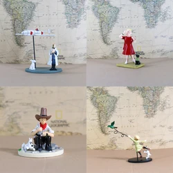 France Belgium Herge Comic Animation Les Aventures de Adventures Bianca Castafiore Statue Figure Model Toys Collection Gift