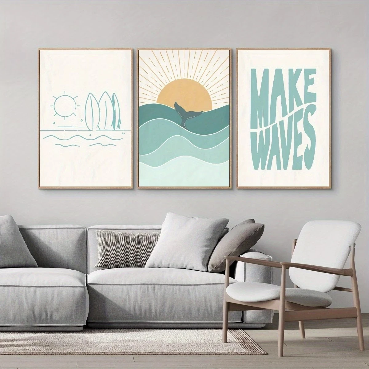 3pcs ModernMinimalist Boho Sur - Home Decor Theme ulasan dan harga