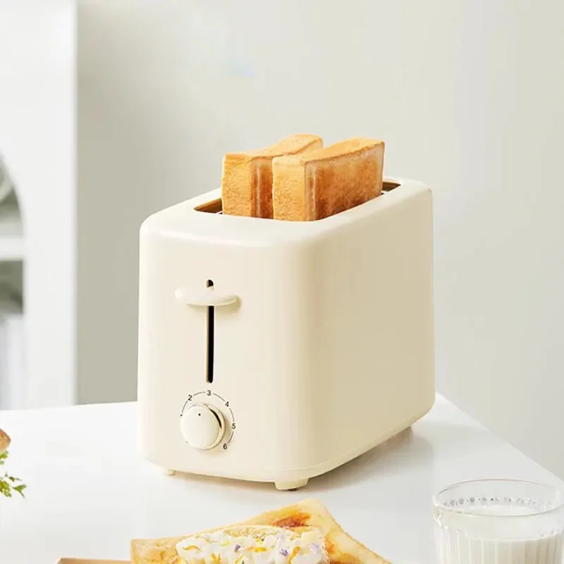 Electric Toaster 2 Slices Breakfast Bread Machine Removable Crumb Tray Toasters Home Automatic Sandwich Heating Maker 220V