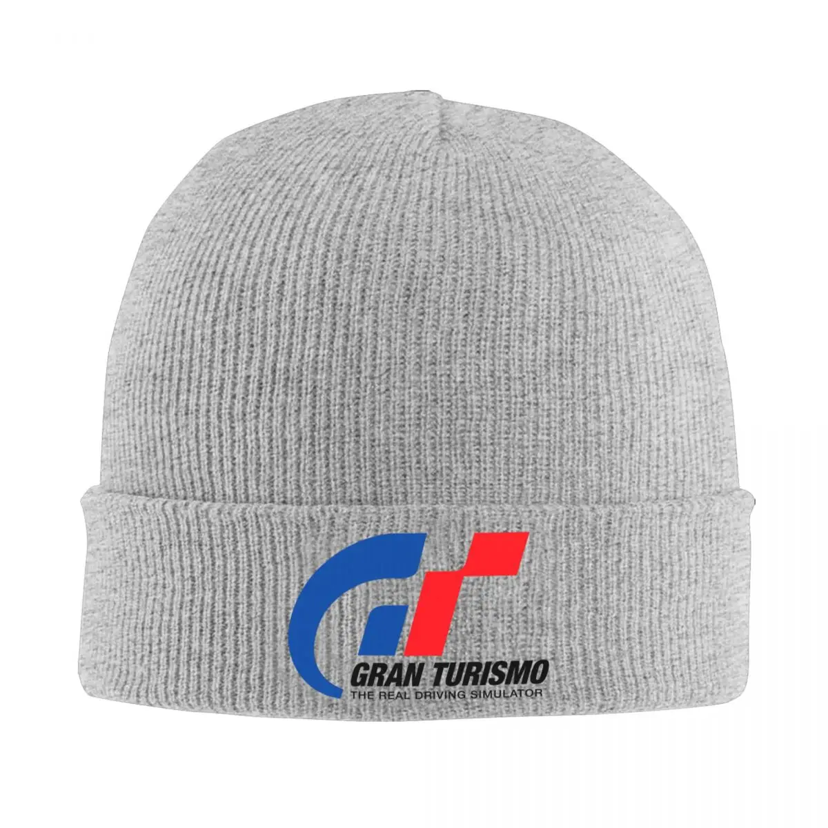 Gran-Turismo-Logo-1997-2009 Czapki z dzianiny Czapki Czapki Skullies Ciepła czapka narciarska Czapka beanie