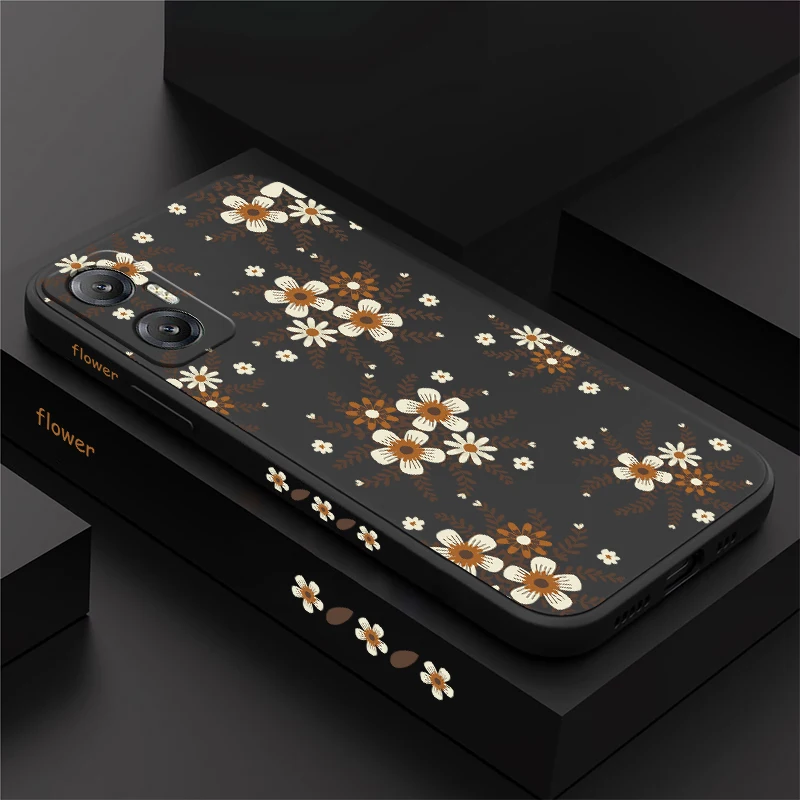 Чехол для телефона Infinix Hot 30i 40i 20S 12 Play 50 Pro Plus 12i 11 NFC Note 30 50, силиконовый мягкий чехол из ТПУ с матовым цветочным узором