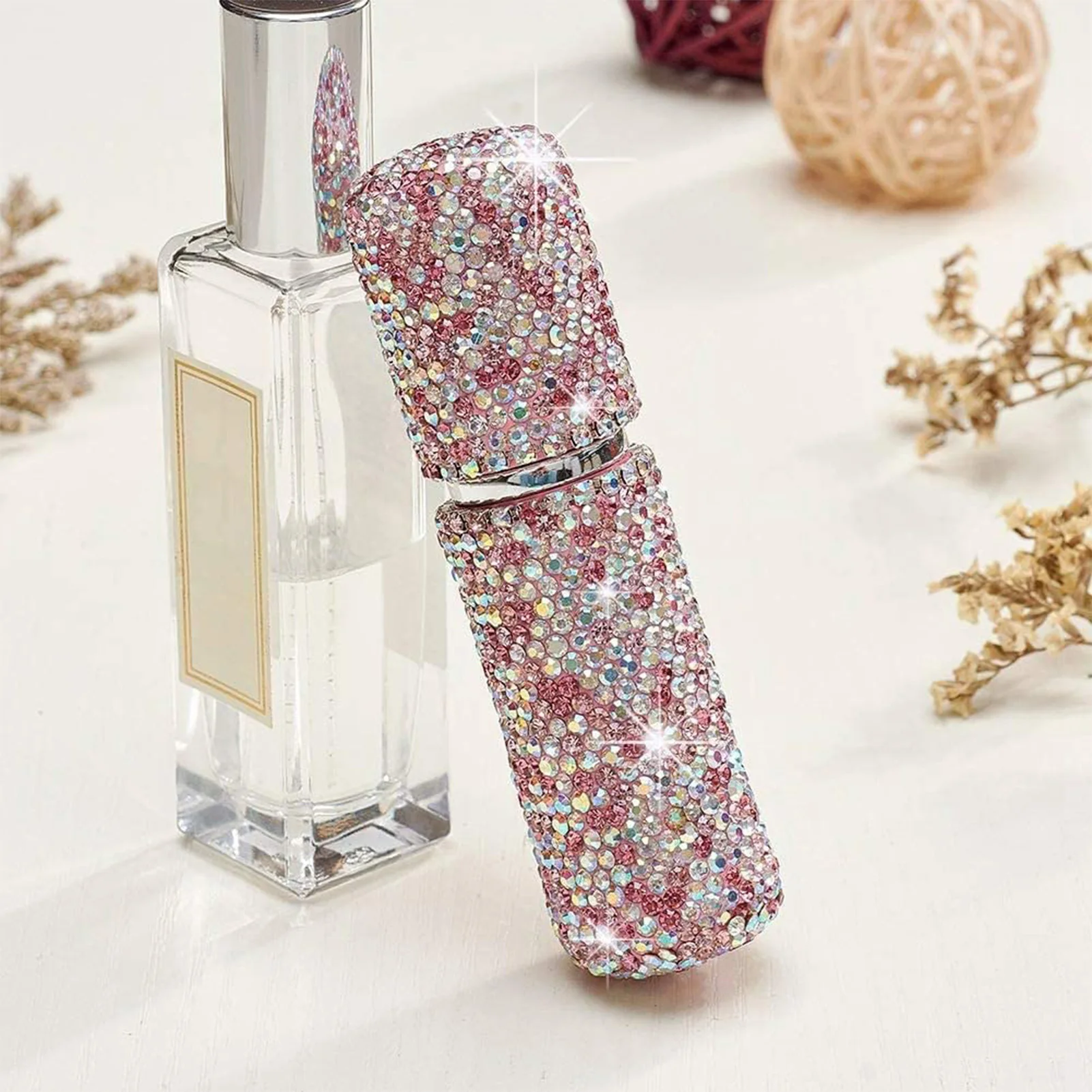 Portable Mini Refillable Perfume Bottle Hand Spritzer Bottles Empty Travel Bottle for Traveling and Outgoing NOV99