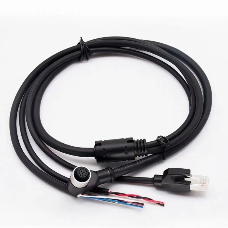 M12 1 To 3 High-Flex Power Network Cable Compatible with DJI Livox LiDAR DC Male/Female XT60 to RJ45 Waterproof Mid-70 Mid-360