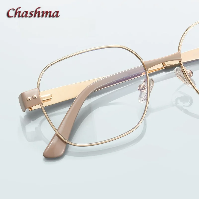 Chashma Women Glasses Frame Fashion Trendy Eyewear Lady Spring Hinge Optical Spectacle Transparent Fresh Stylish Gafas
