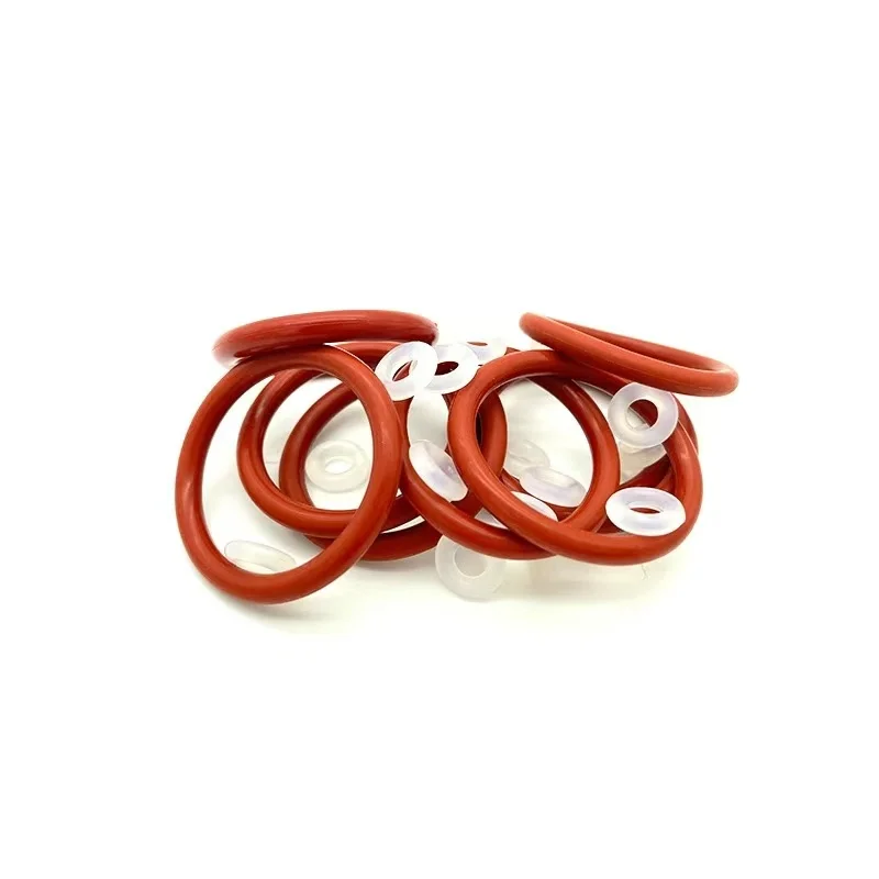 50 PCS OD 15 16 17 18 19 20 21 22 23 24 25 26 27 28 29 30 to 40mm x CS 5mm silicone rubber seal gasket o ring
