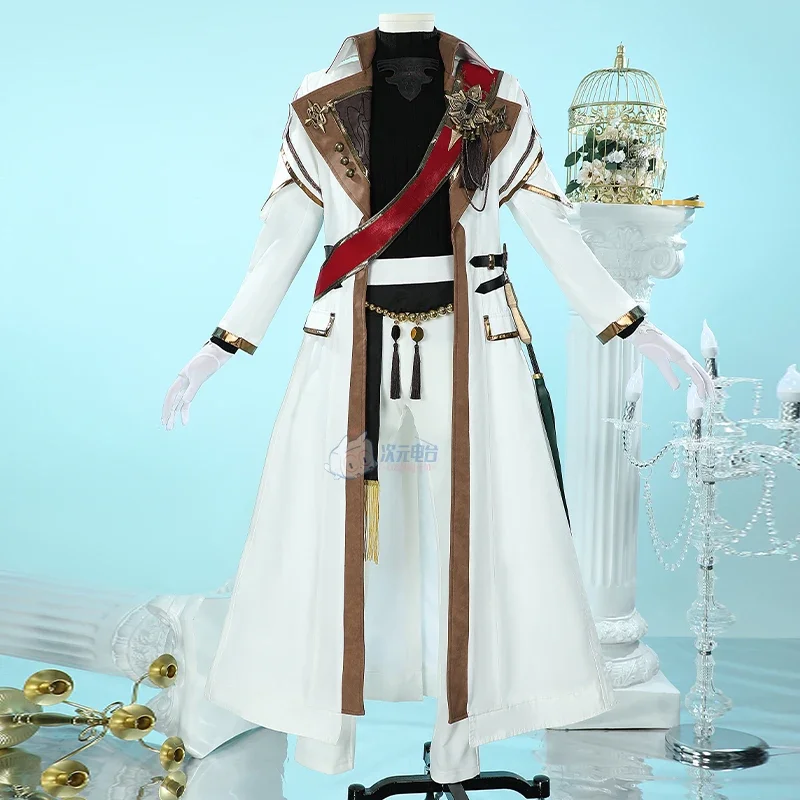 Disfraz de Cosplay de Field Commander para hombre, uniforme de Halloween, trajes de fiesta de carnaval, FF14