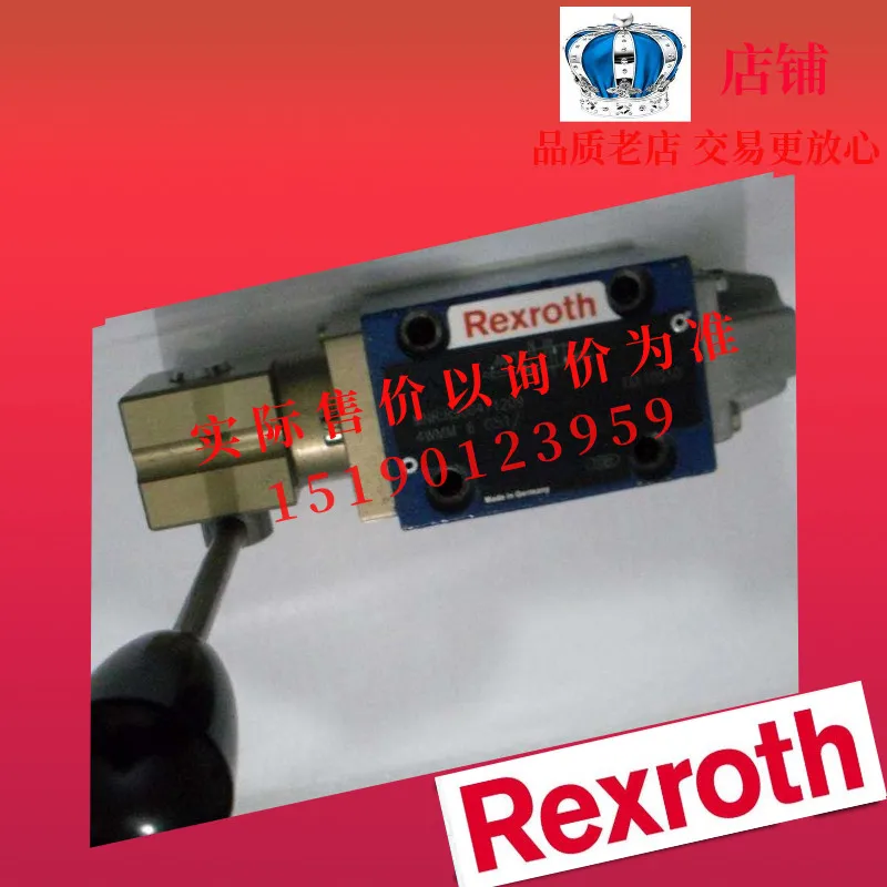 Rexroth Manual Directional Valve 4 WMM 10 D3x/F 4 WMM 10 E3x/F 4 WMM 10 J3x/F