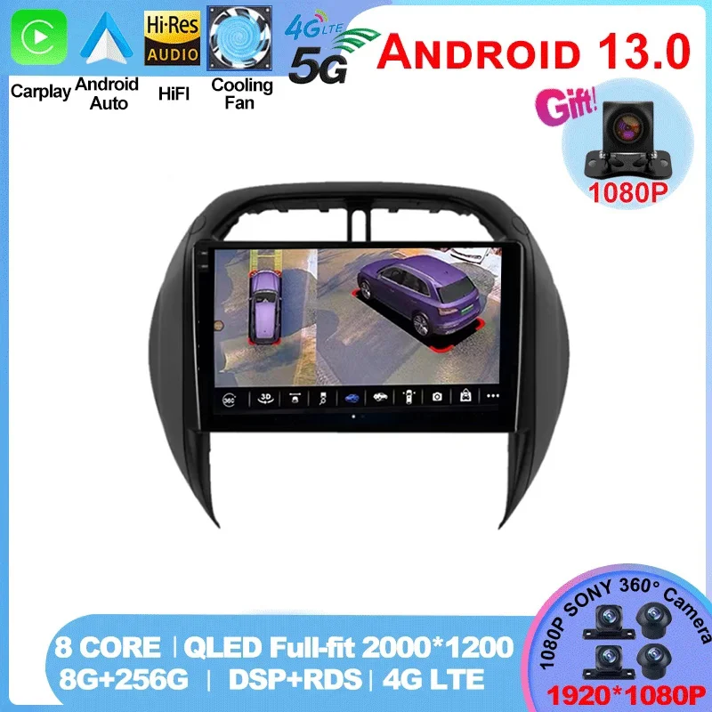 

For Toyota RAV4 RAV 4 2003 - 2005 Android Auto Radio DSP Carplay GPS Navigation Multimedia Video Player