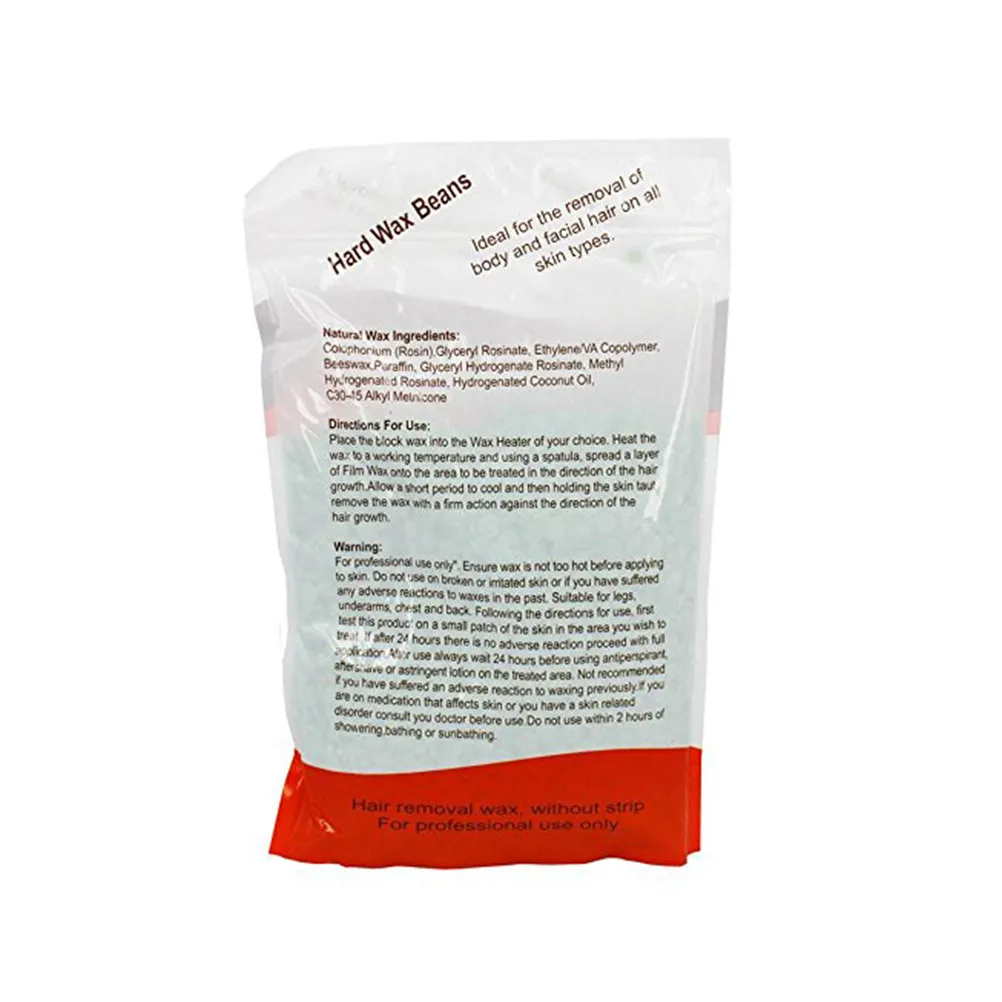 

300 г. Воск в гранулах для безболезненной депиляции без полосок, для лица и тела, для гладкого покрытия, зеленый