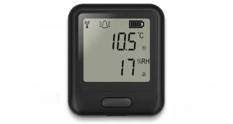 Wireless WiFi Temperature and Humidity Data Logger with display