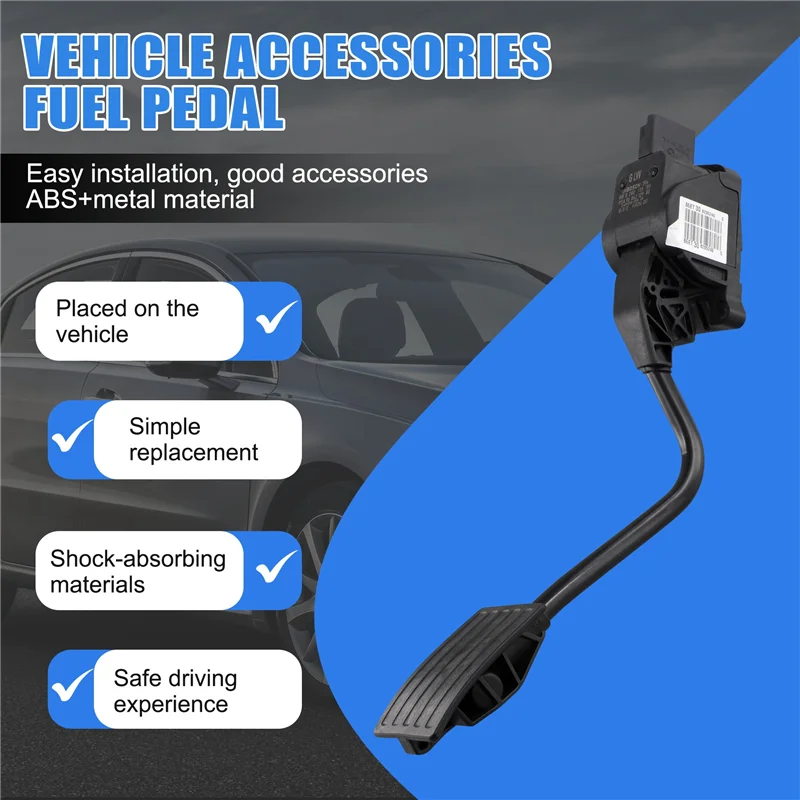 For  407 508 508 Citroen C5 (X7) C6 Car Accelerator Pedal Sensor 1601EP - view 2