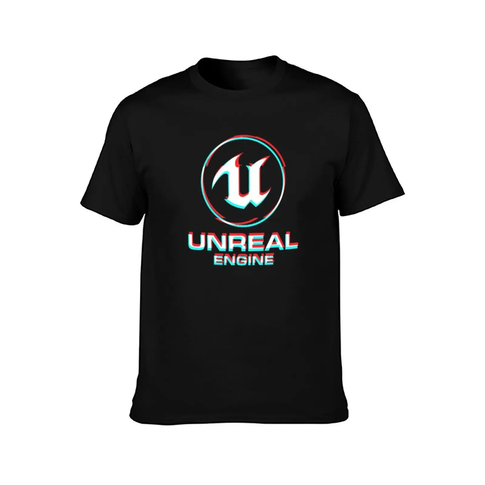 Unreal Engine Glitch Classic T-Shirt Tough Fabric Work Tee T-Shirt