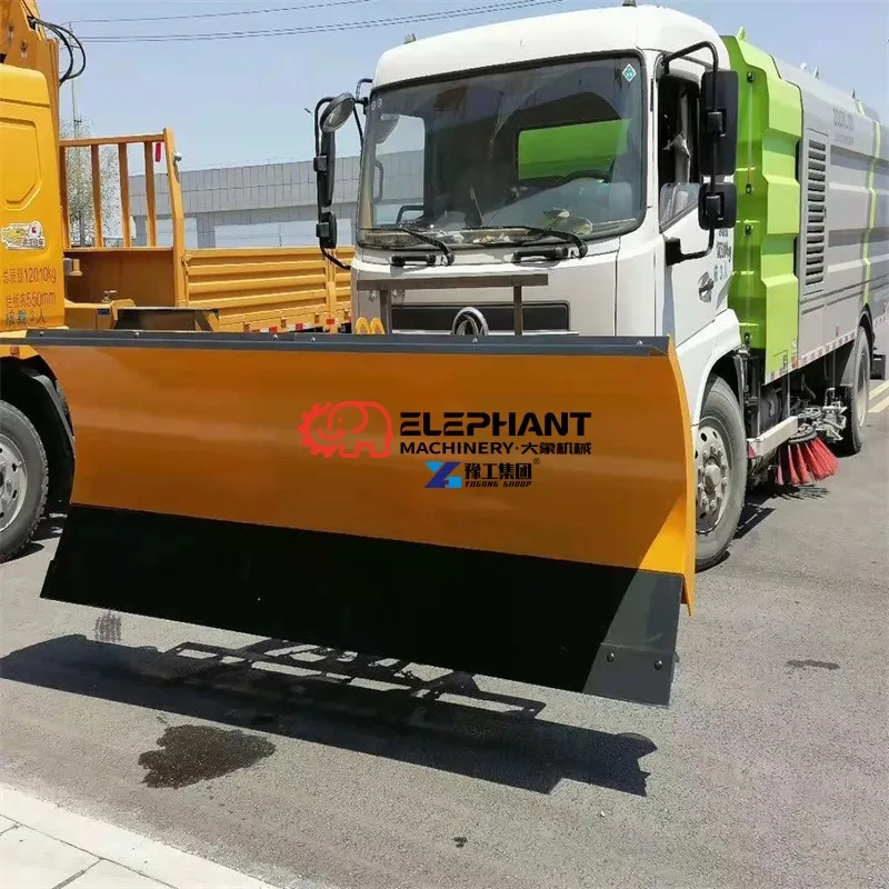 Heavy Duty Snow Plow with Customizable Working Width Industrial Machine for Urban Road and Large Area Winter Snow Removal