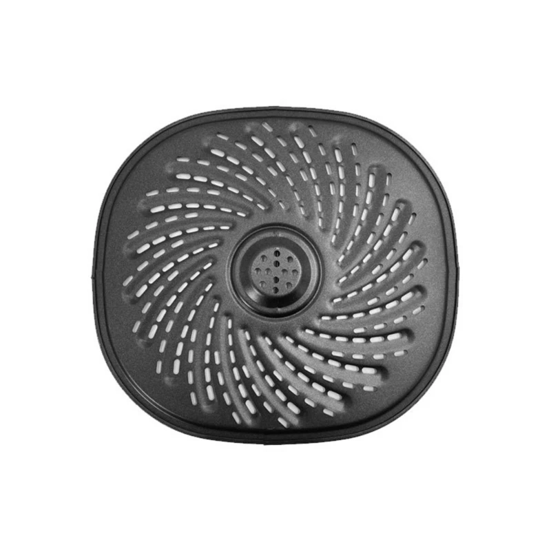 Placa de parrilla para freidora de aire, cesta multifuncional, Material de acero al carbono, pieza de repuesto para comidas perfectamente cocinadas