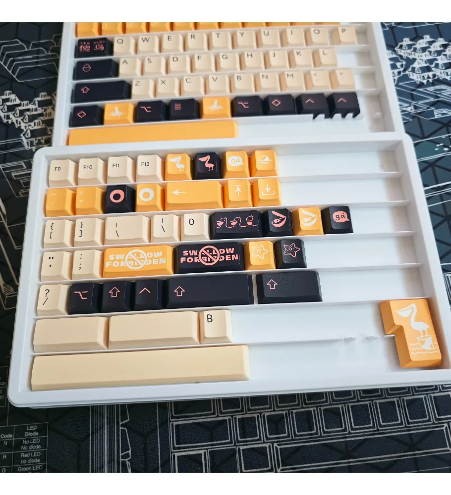 Keycap Original height Five-sided sublimation keycap Keycap Extremely thick material 1.8-1 thickness