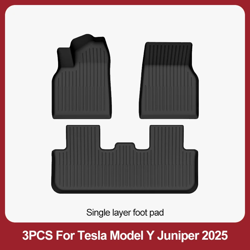 Tesla Model Y Juniper 2025+ Premium/Performance TPE vloermatten bagagemat slijtvaste voetmatten ModelY kofferbakmatten