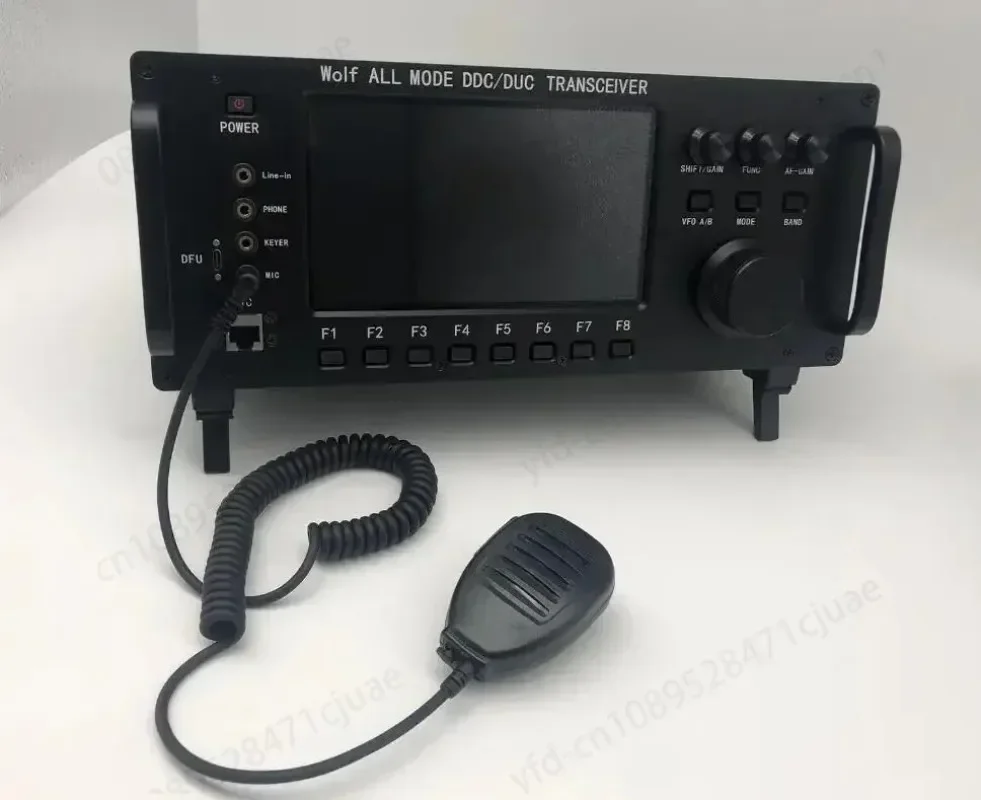 20W -100W 0-750MHz Wolf All Mode DDC/DUC Transceiver Mobile Radio Transceiver for UA3REO with WIFI LF/HF/6M/VHF/UHF