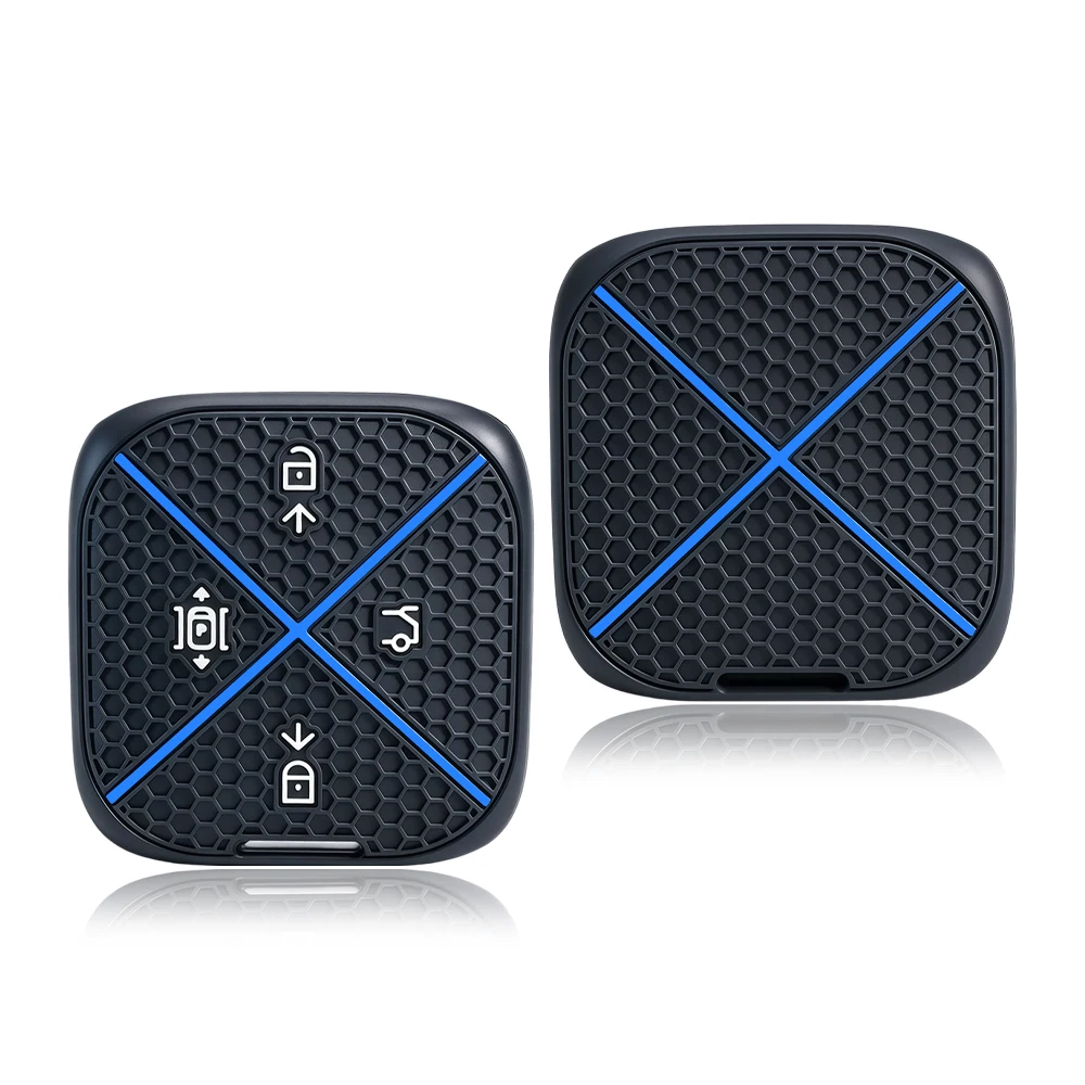For ZEEKR 001 X 007 009 7X 2025 2024 2023 2022 2021 Car Key Case Cover Shell Protector Auto Remote Smart Keychain keyless Entry