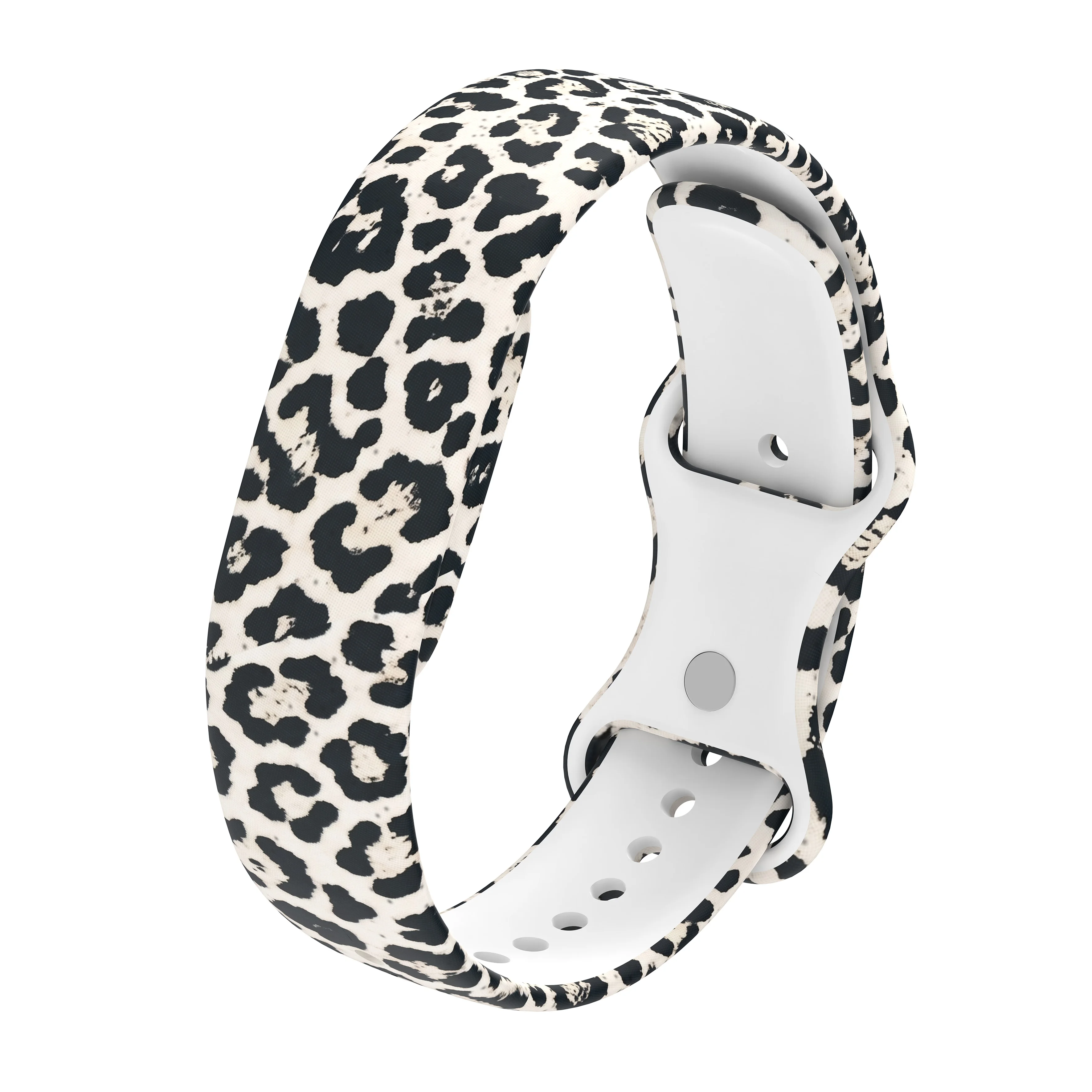 Carbon Fiber Printed Strap for Google Fitbit Air SmartWatch Rubber Breathable Sports Replacement Bracelet Correa Accessories