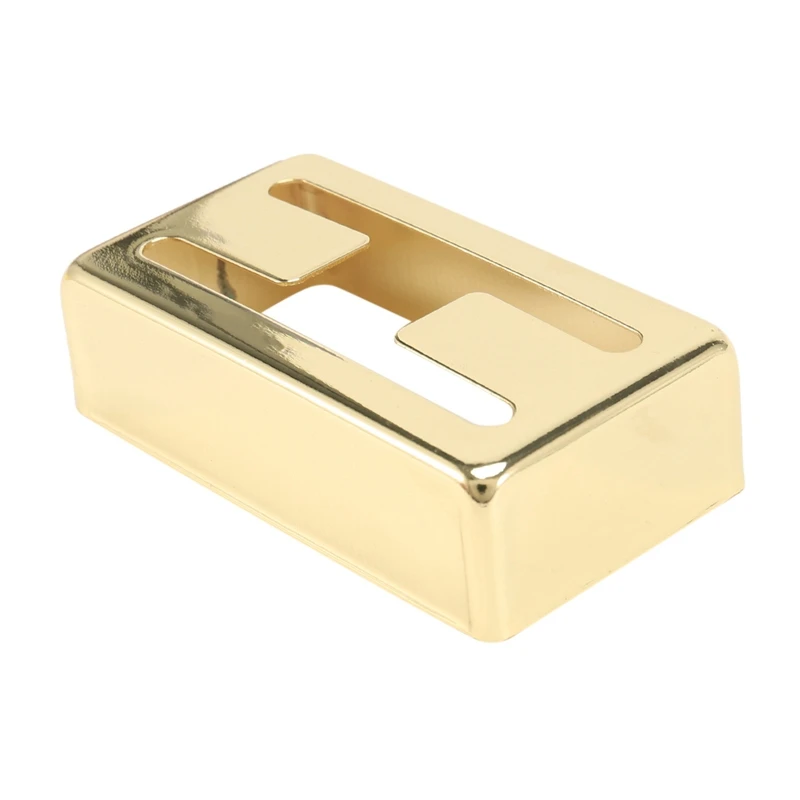 Humbucker pickup ทองเหลืองไฟฟ้าฝากีตาร์ pickup 2ชิ้นหุ้มทองสำหรับกีตาร์อุปกรณ์โลลาร์ทรอน