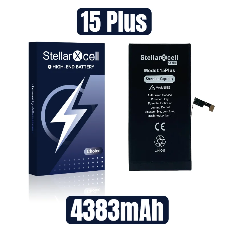 StellarXcell Choice Batterij voor iPhone Batterij IPse3 11 12 13 14 15 plus pro mini promax 100% Originele Kwaliteit Originele capaciteit