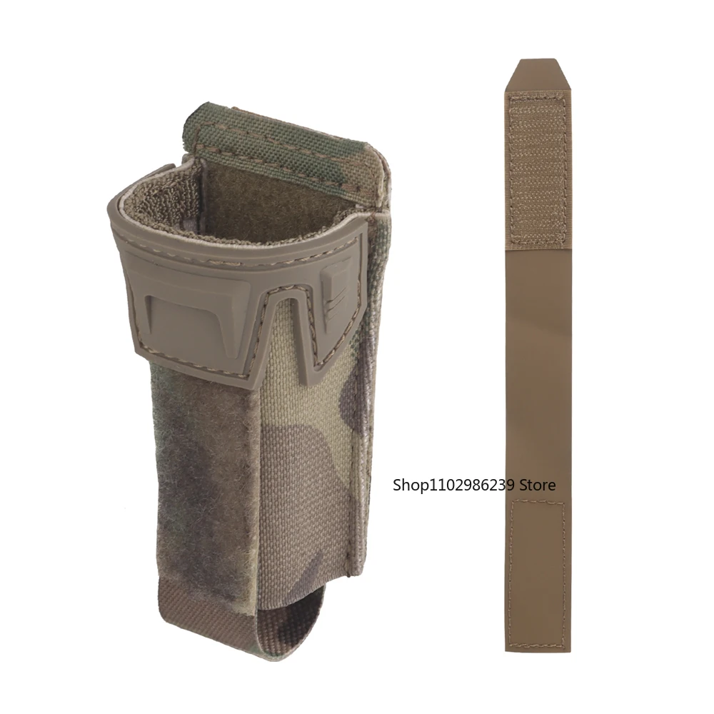 9MM Single Mag Pouch Agilit Style MOLLE Pistol Magazine Pouch With Protective Cover Plate Quick Release Airsoft Tac tical Gear