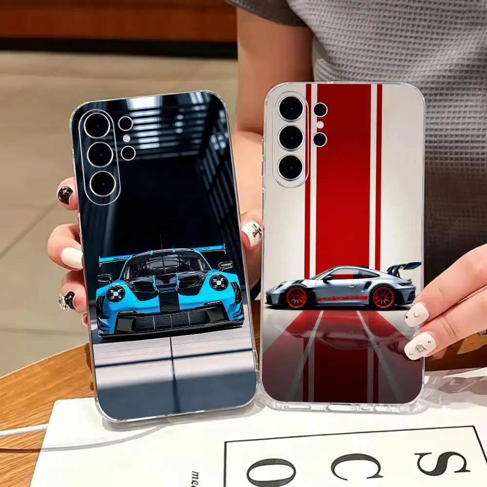 PRO-Cars GT 3-RS Top Supercars Phone Case Silicone Soft for Samsung S25,S24,S21,S22,S23,S30,Ultra,S20,Plus,Note,10Cover