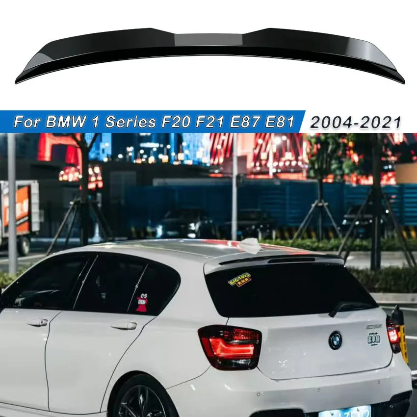 

Для BMW 1 серии F20 F21 E87 E81 116i 120i 118i M135i 2004-2021 Хэтчбек Задний багажник Губа Задний спойлер на крышу Комплект кузова Черный