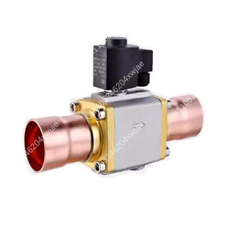 Direct Acting 220V Solenoid Valve, Piston Type for Refrigeration AC, Cold Storage Defrost and Oil Shut Off