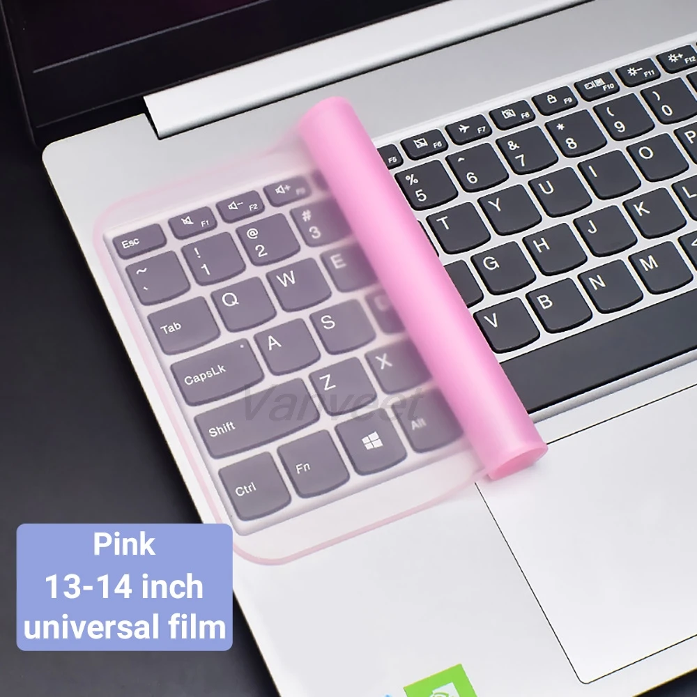 13-14inch Universal Keyboard Protector Cover Skin For Laptop Notebook Silicone Waterproof Dustproof Keyboard Protector Skin