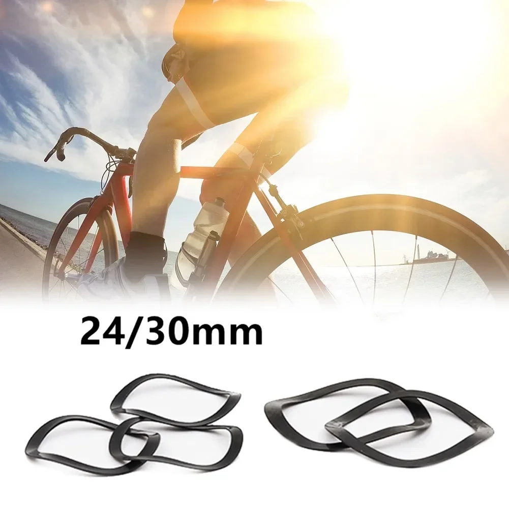 

24mm/30mm Bottom Bracket Attachment Adapter Wave Washer Spring Bike Steel Crank Adjuste Cycling Accessories
