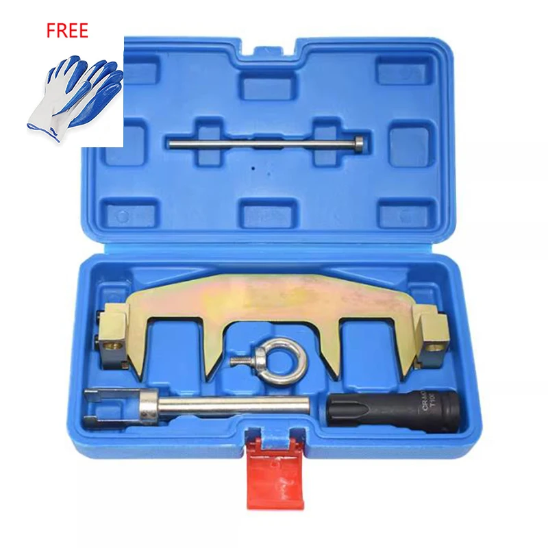 Camshaft Alignment Tool Engine Timing Kit Fuel Injector Removal Installer  with T100 For Mercedes-Benz M271 C200 C180 E260