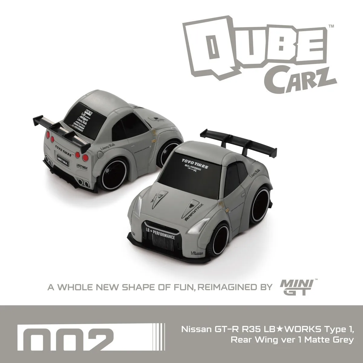 ما قبل البيع MINIGT ليس 1:64 Qube Carz Nissan LBWK Kenmeri S15 SILVIA ER34 GTR R35 دييكاست نموذج سيارة مجموعة اللعب