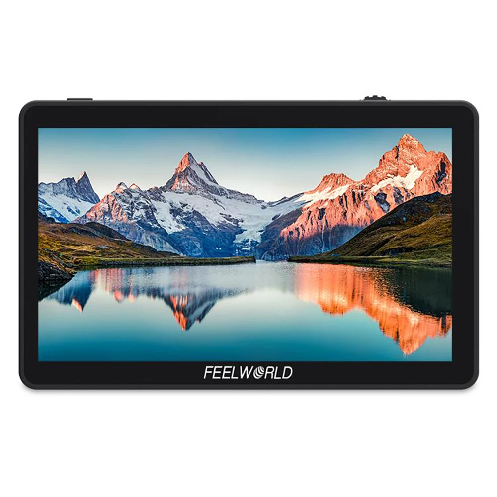FEELWORLD F6 Plus V2 6' On-Camera DSLR-Feldmonitor Touchscreen-Monitor mit HDR 3D Lut IPS FHD 1920x1080 4K Video Focus Assis