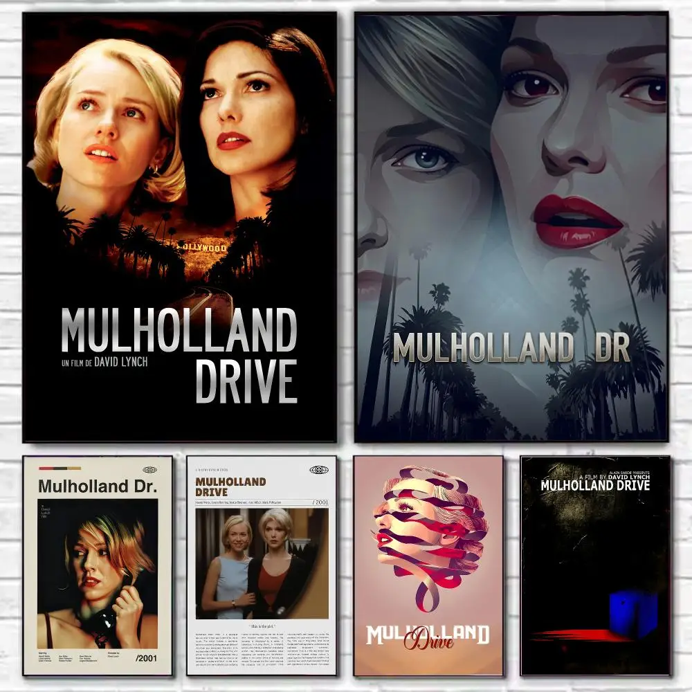 Movie Mulholland Drive Poster Stylish Wall Art Print for Living Room Bedroom Study Office Café Home Decor Modern Gift