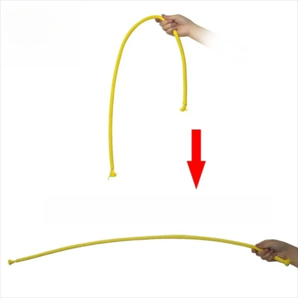 Mentalisme corde douce pour corde magique rigide, facile à apprendre, tour de rue, gros plan, corde indienne magique, divertissement de fête