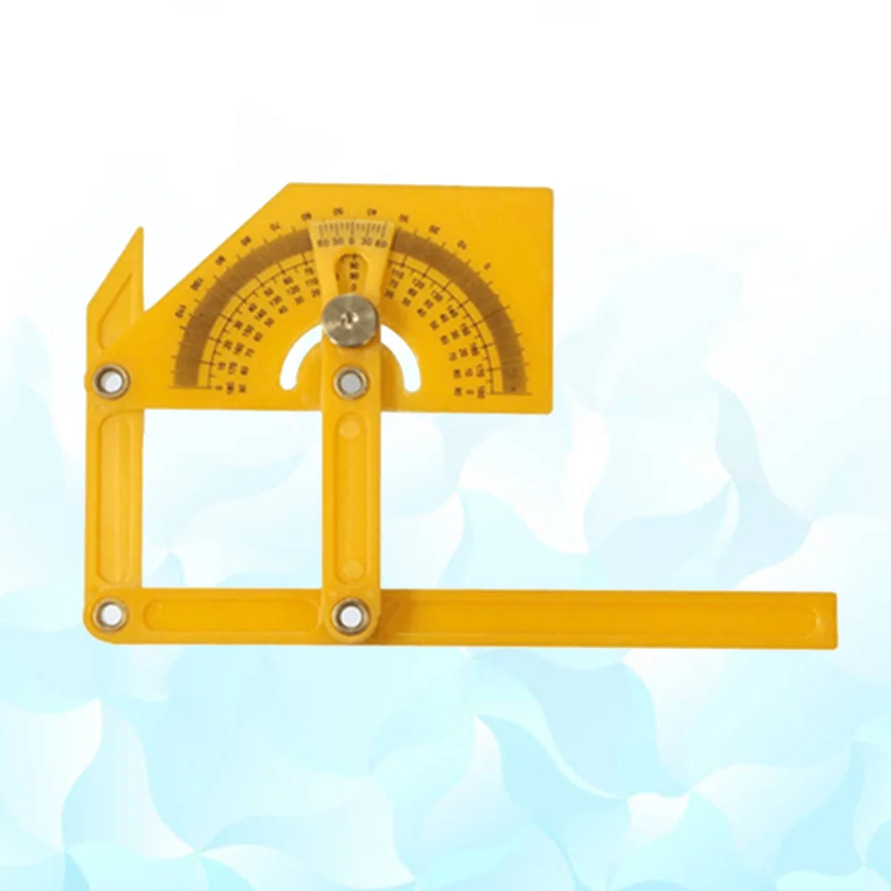 Foldable Multi Angle Ruler Abs Measuring Instrument For Carpentry Woodworking Marking Template Tool Indoor