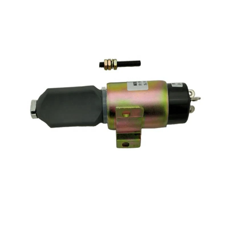 5I-7518 E200B E320 S6K 6D31 6D14 Engine Flameout Stop Solenoid Valve 12V 24V