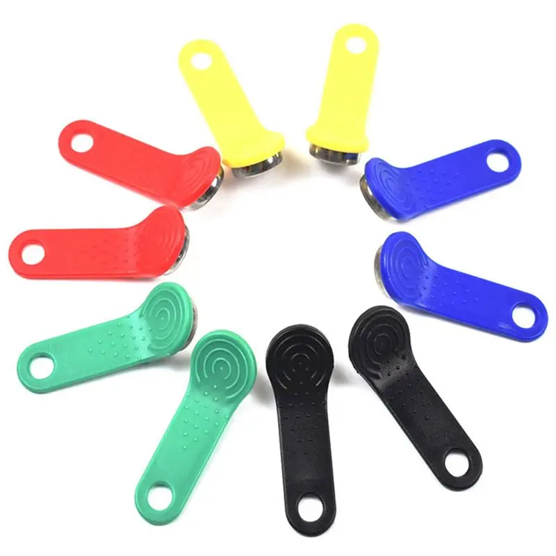 【MUST-HAVE】80Pcs/Lot Rewritable RFID Contact Memory Key RW1990 Ibutton For Copy Card Sauna Dallas Keys Cards