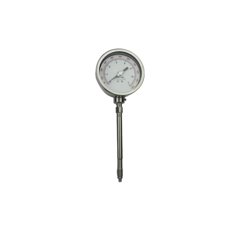 Transductor de Presión de Fusión Tipo Puntero de Acero Inoxidable 304, Resistencia a Altas Temperaturas 100-1000 Bar, Precisión del 0.02% PT116