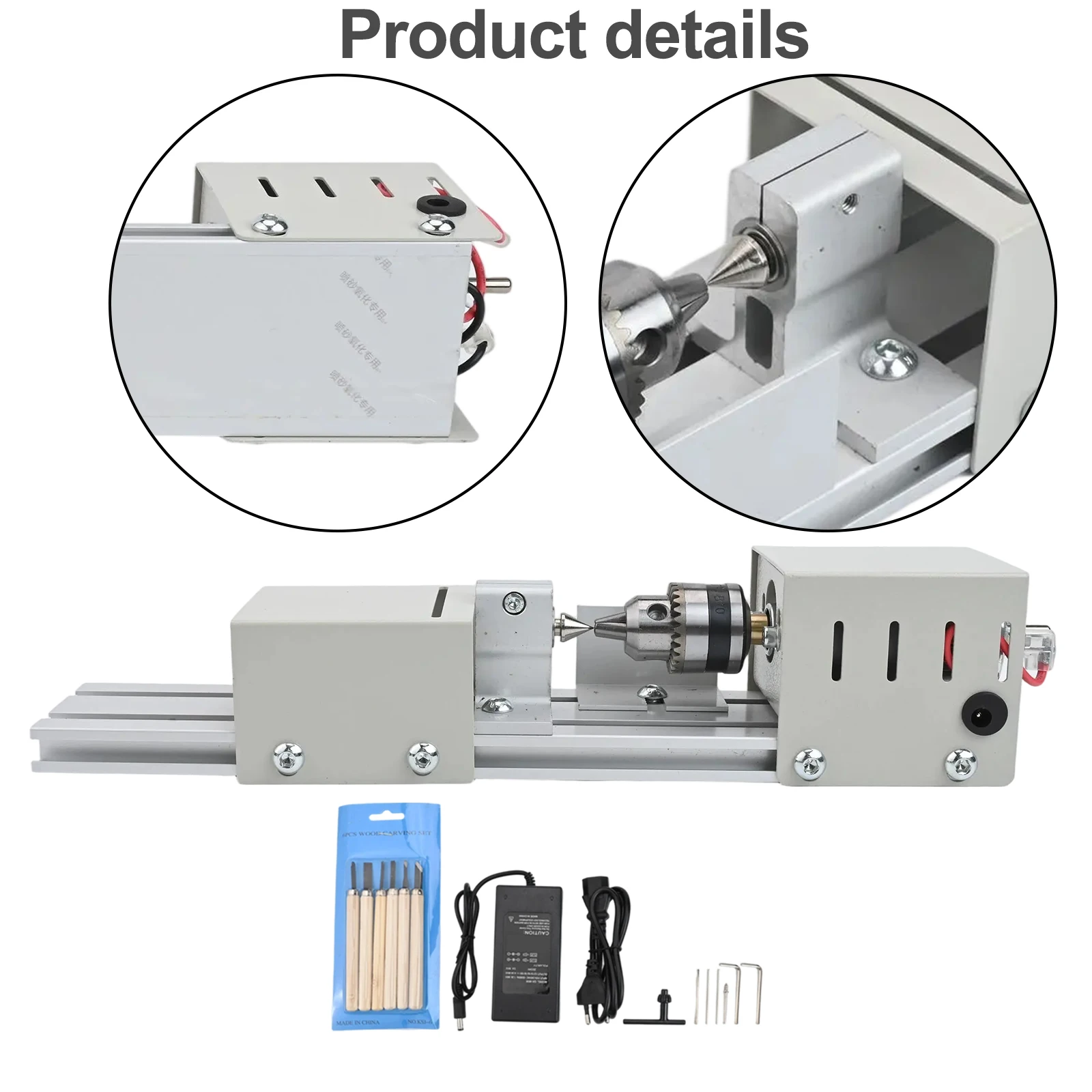 مخرطة الطحن 0.6-6 مللي متر مخرطة الخشب الصغيرة آلة الحفر الدقيقة رمح مرن صامت المعدن المقاوم للتآكل #6
