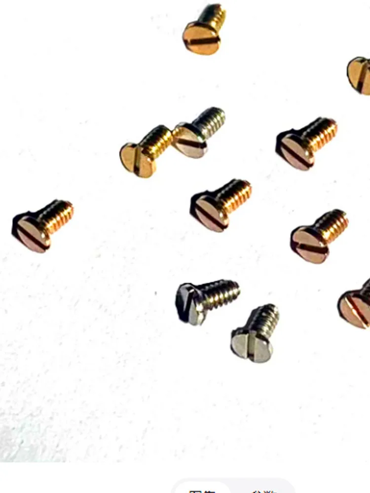 Bracelet screw accessories H1rmes universal H buckle letter classic substitute rose gold bracelet screws