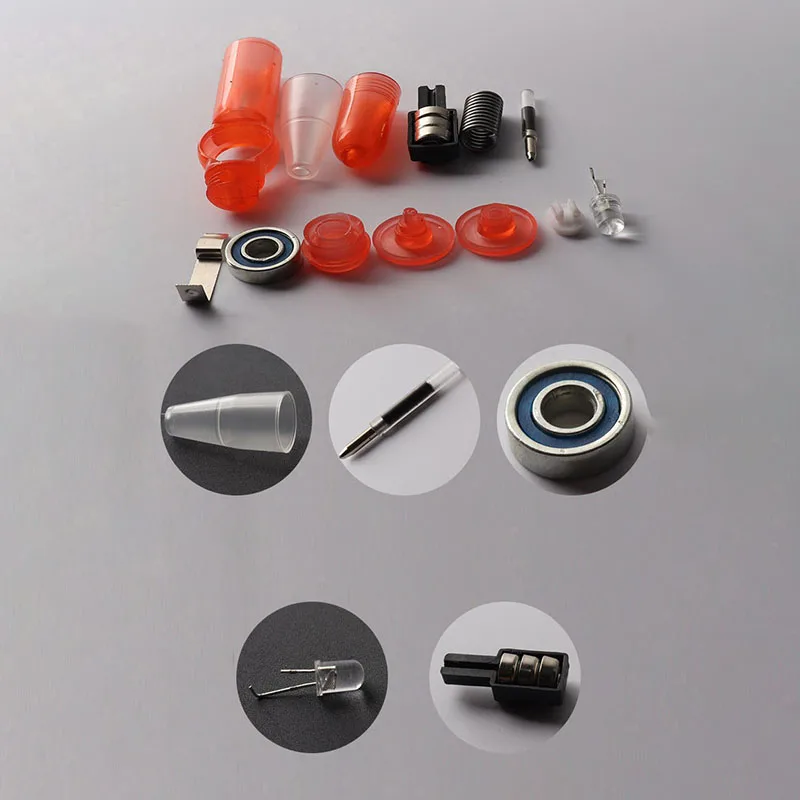 Nuovo 2 in1 Hand Spinner LED PEN Light Fidget Spin EDC autismo giroscopio Glow dark