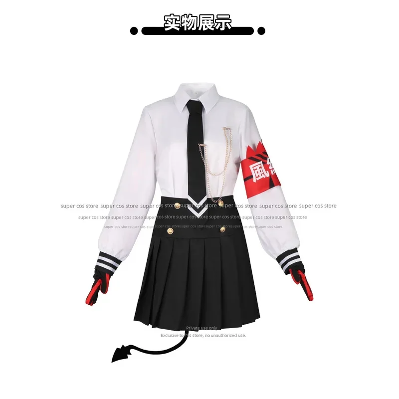 qq28LQGame Blue Archive Siromi Iori Косплей Костюм Женское платье моряка Хэллоуин Вечеринка JK Костюм Топ Юбки Школьная форма на заказ