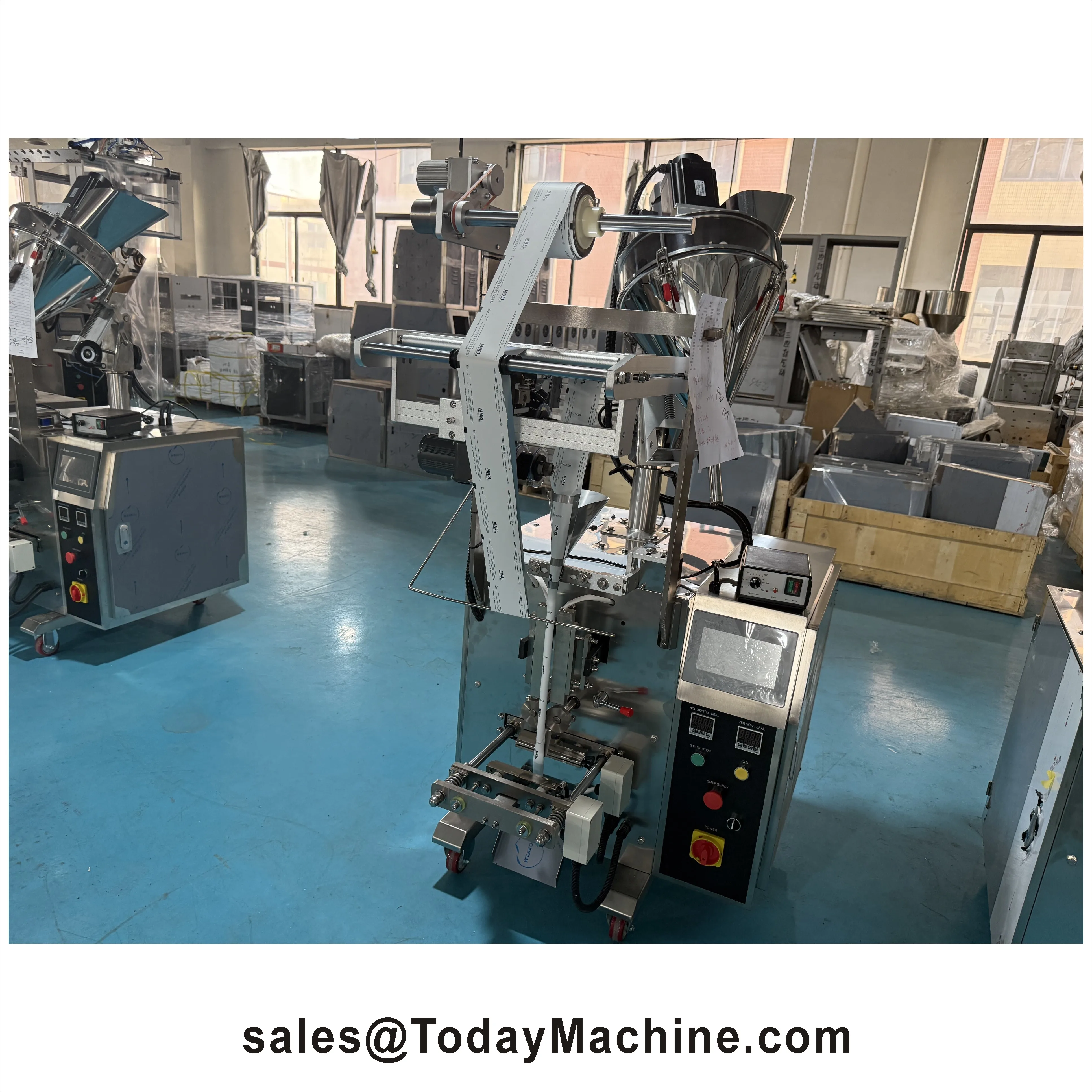 Automatic High Accuracy Packaging Equipment Cumin Curry Powder Compost Soil Bagging Filling Sealing Packing Machine