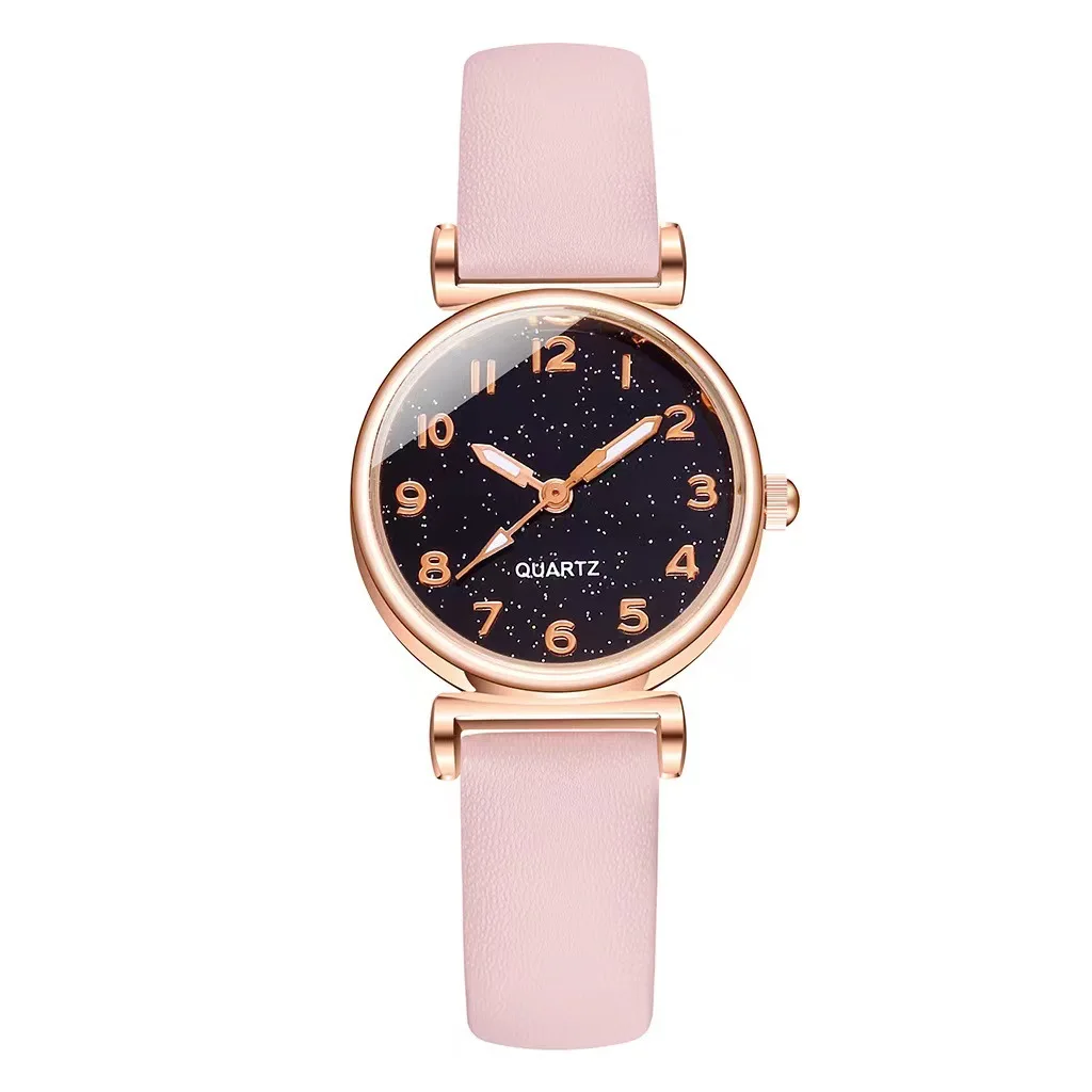 Quartz Watch Leather Strap Simple Design Dial Small Fashion Women Wristwatch Casual Watch Relojes Para Mujer Часы Женские 시계